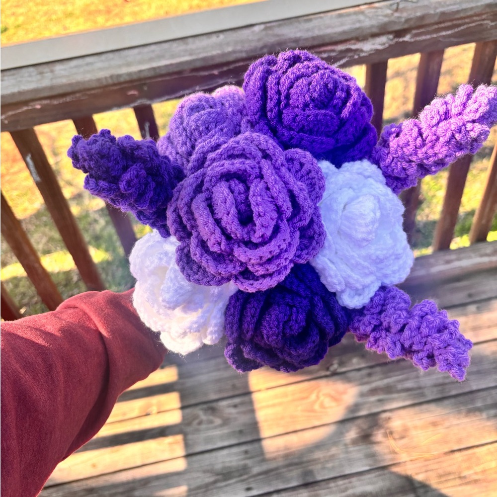 Handmade Crochet Bouquet